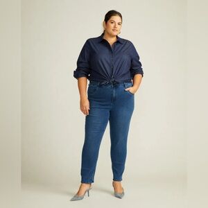 Universal Standard Seine High Rise Skinny Jeans 27 Inch